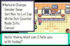 Screenshot showing new functionality